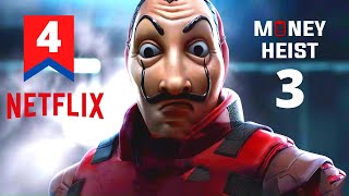 Money Heist Season 3 Episode 4 Explained in Hindi  Netflix Series हिंदी  उर्दू  Hitesh Nagar [upl. by Cogan739]