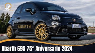 Abarth 695 75° Aniversario 2024  UNA FIERA EN CIUDAD O CIRCUITO [upl. by Jehovah258]