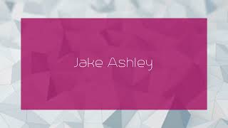 Jake Ashley  appearance [upl. by Nickelsen335]