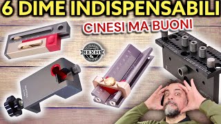 6 utensili cinesi di buona qualità per falegnameria Dima e jig per montare mobili e fori banggood [upl. by Tynan]