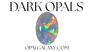 Metallic Multicolor Flash Dark Opal Ringstone 12 ct ringstone [upl. by Yhtimit]