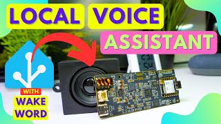 Create LOCAL Voice Assistant w Home Assistant  NO Soldering  On Device Wake Word🔥 ReSpeaker Lite [upl. by Glynis]