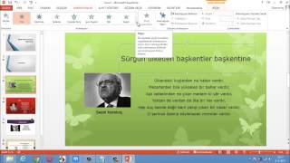 PowerPoint ile sunu hazırlama [upl. by Weitzman]