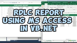 How to create an RDLC report in vbnet [upl. by Richela]