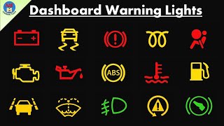 50 Dashboard warning lights  Warning lights on your cars dashboard  Car Dashboard Symbols Meaning [upl. by Valerle]