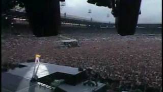 Queen  Freddie Mercury Vocal Improvisation Wembley 1986 [upl. by Thorlie]