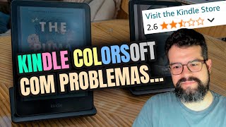 NOVO KINDLE COLORSOFT COM PROBLEMAS [upl. by Ceciley]