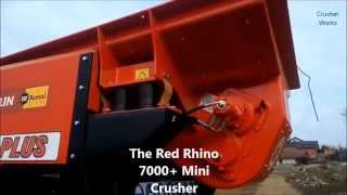 Red Rhino 7000 Plus Mini Crusher [upl. by Calla635]