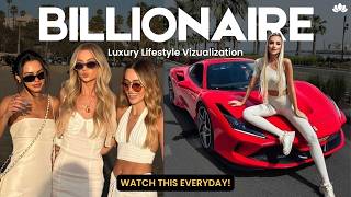 Billionaire Lifestyle Visualization 2024  Luxury Lifestyle Motivation billionaire luxurylifestyle [upl. by Strander]