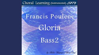 Domine DeusBass2Poulenc Gloria [upl. by Takashi]