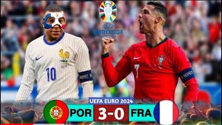 Portugal vs france 30 euro 2024 extended highlight [upl. by Allebram]