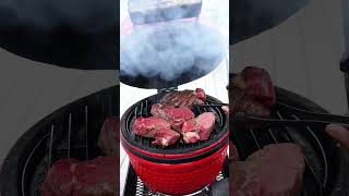 Lump Coal Steak cooking steak [upl. by Eidnyl]