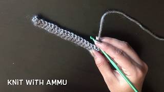 FPDC BPDC  Crochet Stitch In Malayalam [upl. by Bergwall]