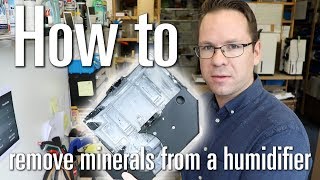 How to remove minerals  calc  limescale from a humidifier [upl. by Brose]