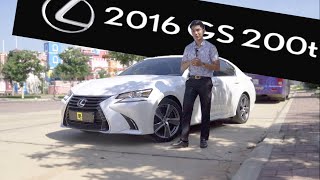 2016 Lexus GS 200t Review By Square Car [upl. by Aihpled]