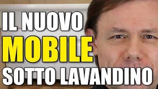 Come trasformare un MOBILE SOTTOLAVELLO vecchio in un SOTTOLAVANDINO NUOVO [upl. by Nosned]