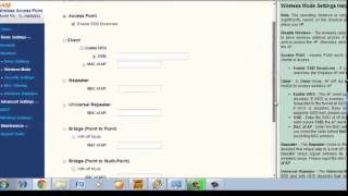 Cara setting access point TPLink sebagai repeater [upl. by Carpio190]