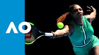 Serena Williams v Dayana Yastremska first set highlights 3R  Australian Open 2019 [upl. by Sille]