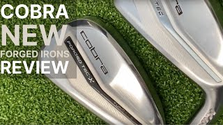 COBRA Forged Tec and Forged Tec X Irons Review [upl. by Steel]