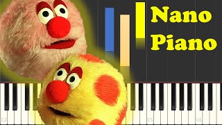 How to Play Bits and Bobs Theme Song Piano Tutorial EASY [upl. by Siulesoj]