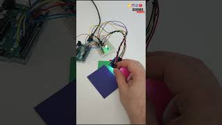 color detection with TCS3200 and Arduino [upl. by Canfield]