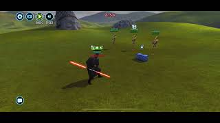 Auto Basic 300 B1 Kills with Darth Maul in Conquest SWGOH [upl. by Domingo]