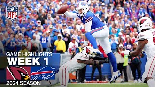 Arizona Cardinals vs Buffalo Bills  NFL 2024 Week 1 Game Highlights [upl. by Ano]