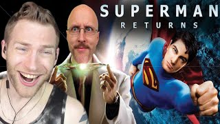 MALCOM IS STILL THERE Reacting to quotSuperman Returnsquot by Nostalgia Critic [upl. by Ulrick]