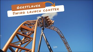 Gerstlauer swing launch coaster  Planet Coaster [upl. by Colpin]