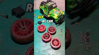 How to make mini high speed Rc Jeep car car rccar experiment [upl. by Ainoet]