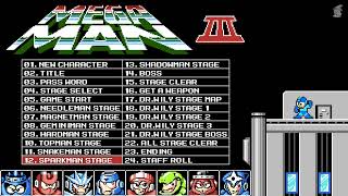 Mega Man 3 Soundtrack NES OST 24 Tracks Megaman III [upl. by Leler366]