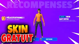 Nouveau Skin GRATUIT pour Tous DISPO sur FOrtnite Chapitre 5 [upl. by Ailehpo]