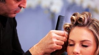 How to Pin Curl Long Hair  Long Hairstyles [upl. by Sloan]