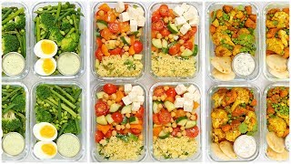 Vegetarian Meal Prep Recipes  Back to School  Healthy  Quick  Easy [upl. by Akemehc983]