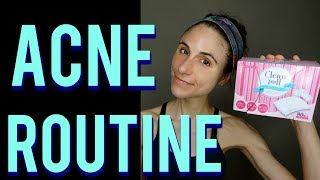 Acne skin care routine with a dermatologist 🙆 [upl. by Dazhahs844]