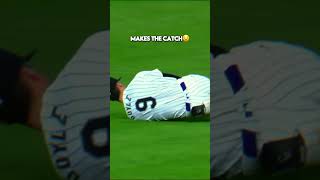 Brenton Doyle makes an amazing catch then throws the runner out 🔥 shorts [upl. by Aroda299]