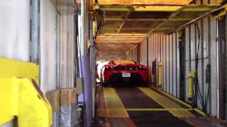 Ferrari 430 Scuderia  Enclosed Car Hauler [upl. by Melborn]