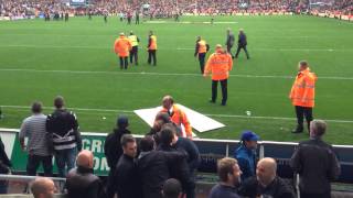 Widnes fans at semi final against Castleford 2014 [upl. by Oninotna]