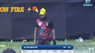 Ketan Mhatre 56 run 20 ball 🥎 ATtingre Sarkar chashak 2024 pune [upl. by Mosa]