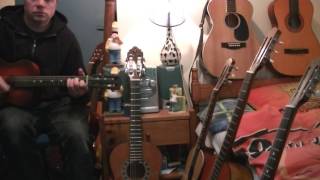 The Irish Rovers quotTrust In Drinkquot 2012 small old guitar cover [upl. by Redman]