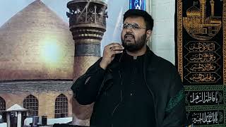 Marsiya Recited By Jinab Syed Hashim Kazmi 2nd Muharram ul Harram 1446 09072024 [upl. by Ecerahs848]