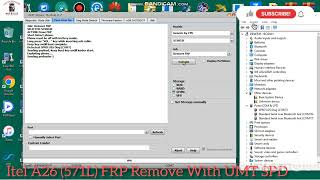 itel A26 571L FRP Remove With UMT SPD [upl. by Middleton]