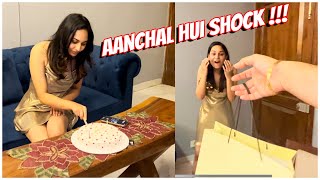 Birthday Gift Dekh ke Aanchal Hui SHOCK 😱  OMG VLOGS [upl. by Asirb232]