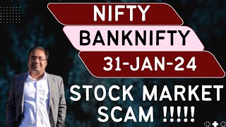 Nifty Prediction and Bank Nifty Analysis for Wednesday  31 January 24  Bank NIFTY Tomorrow [upl. by Diad]