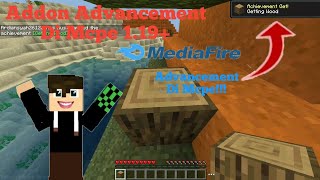 Addon Mcpe 119Addon Advancement Di Mcpe 119 Terbaru [upl. by Cristionna]