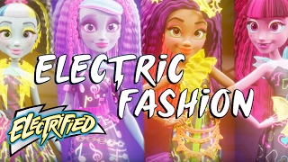 quotElectric Fashionquot Official Lyric Music Video  Electrified  Monster High [upl. by Arrac]