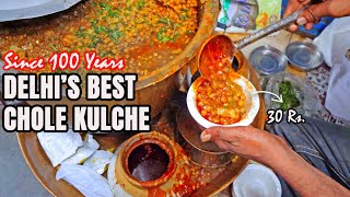 Best Chole Kulche in DELHI  Lotan Chole Kulche Wale Since 100 Years [upl. by Mcgrath]