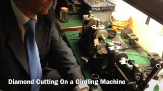 Diamond Cutting amp Polishing Demonstration [upl. by Anniken474]