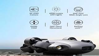 QYSEA FIFISH V6 Expert M200A Underwater Drone with Robotic Arm AI Vision Lock Portable ROV with Q [upl. by Atiz]