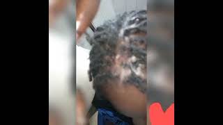 relocking your dreadlocks 😘😘😘natural hair relocking interlocking [upl. by Pamela]